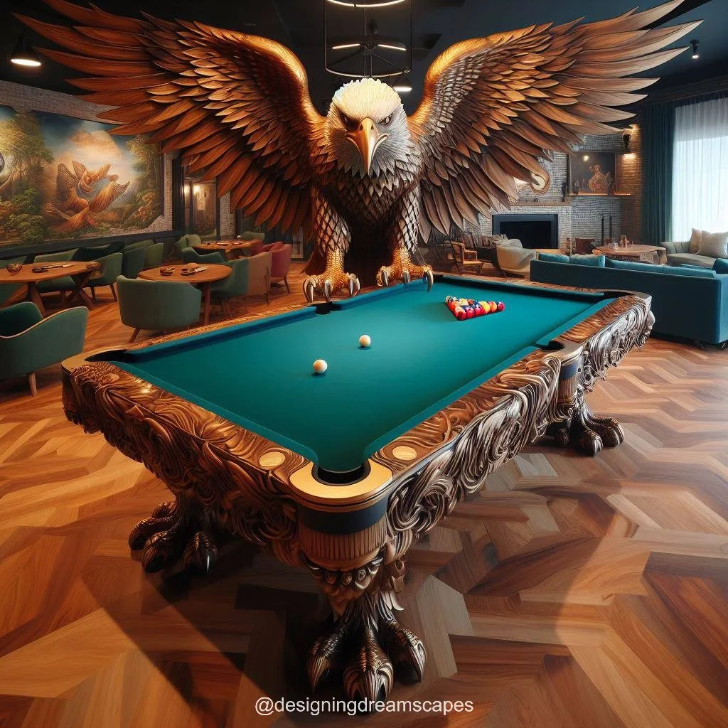 2. Incorporating an Animal-Inspired Pool Table into Your Entertainment Space