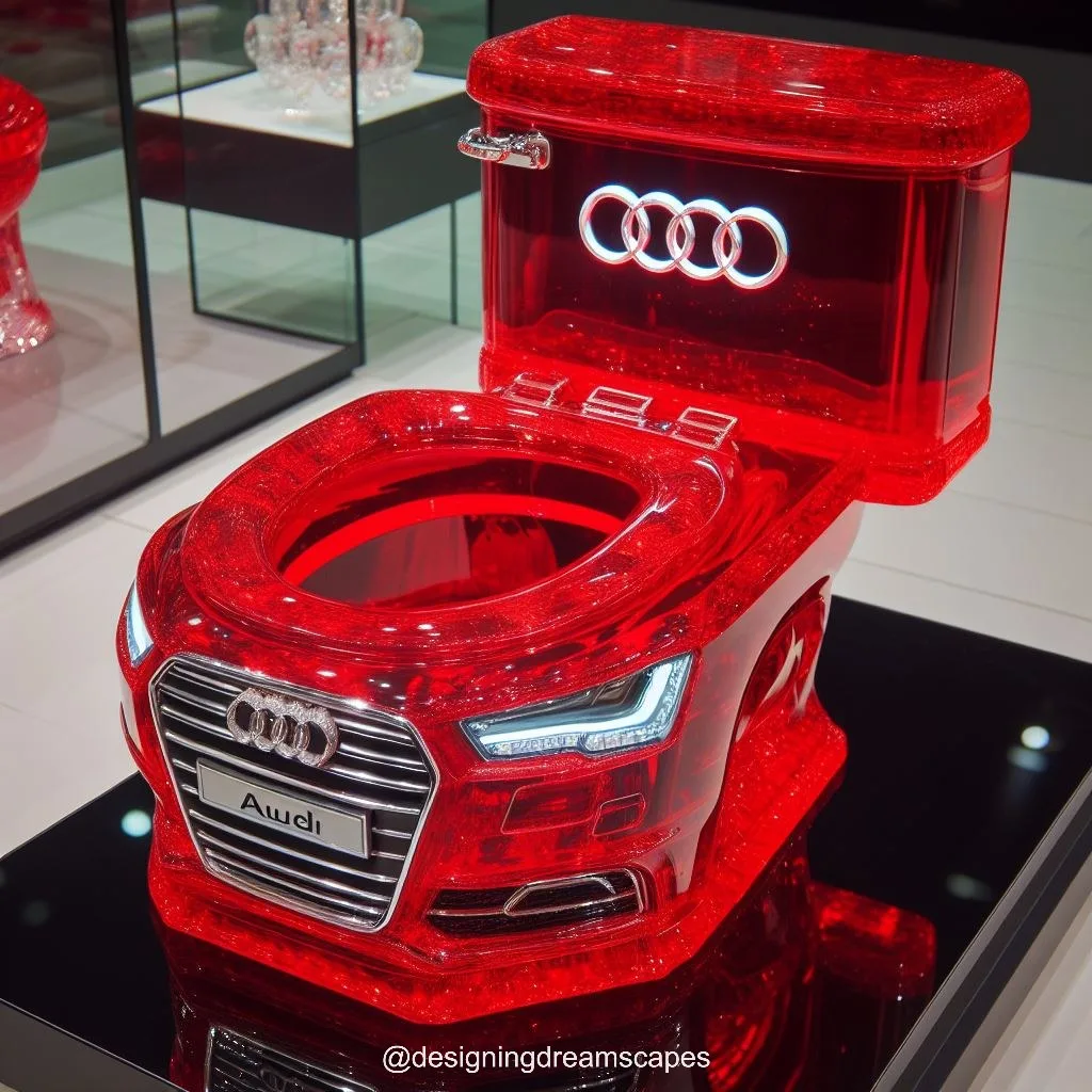 Audi-Inspired Toilet: Luxury and Innovation Combined