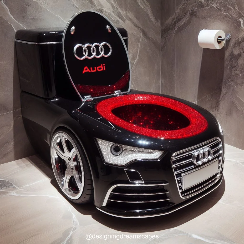 Audi-Inspired Toilet: Luxury and Innovation Combined