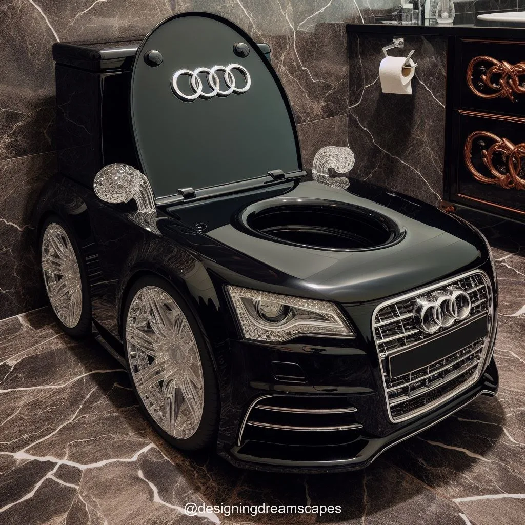 Audi-Inspired Toilet: Luxury and Innovation Combined