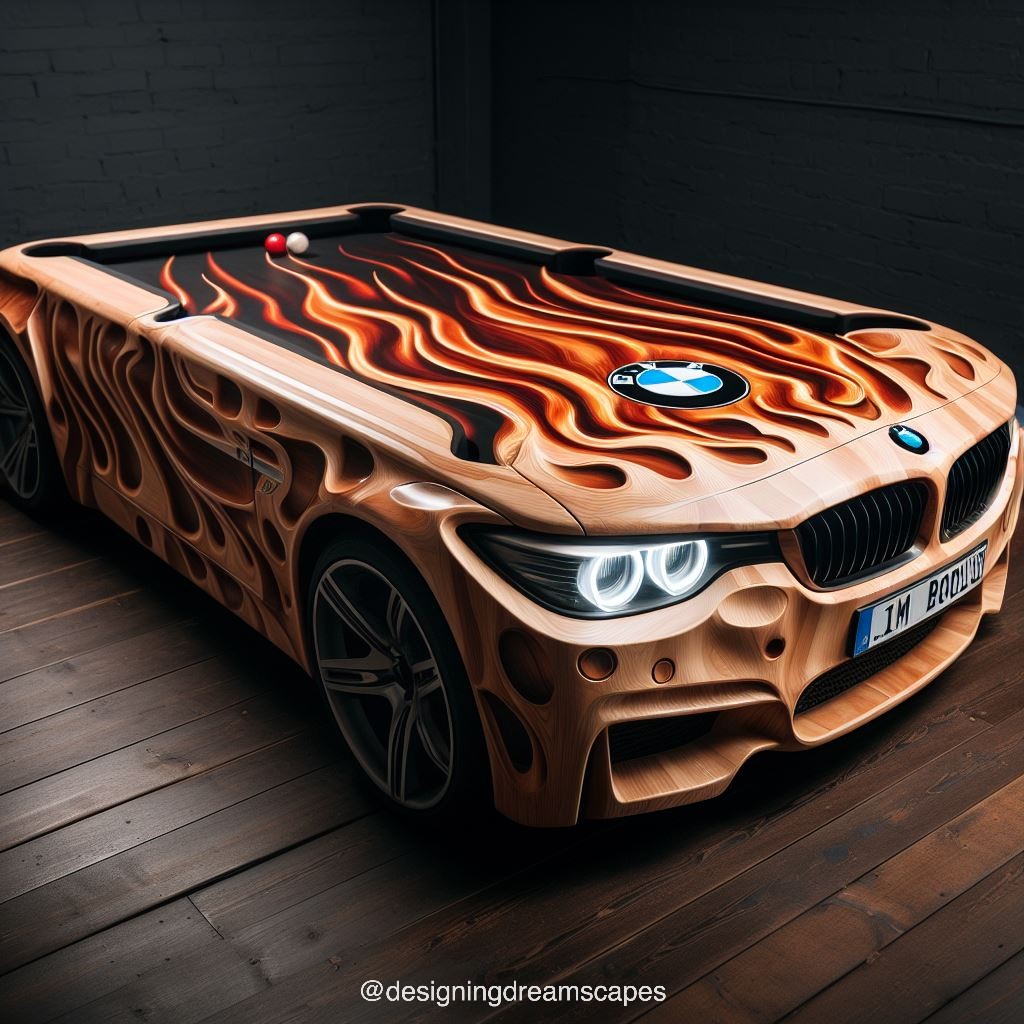 The Inspiration Behind BMW-Inspired Pool Table