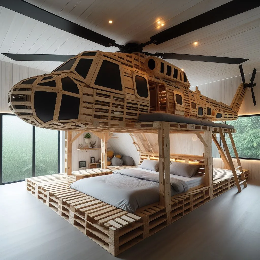 Creative Ideas for a Cozy Helicopter Bunk Bed