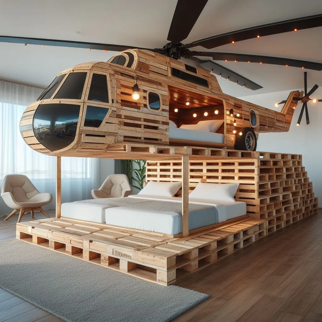 Advantages of Using Pallet Wood in Bunk Beds