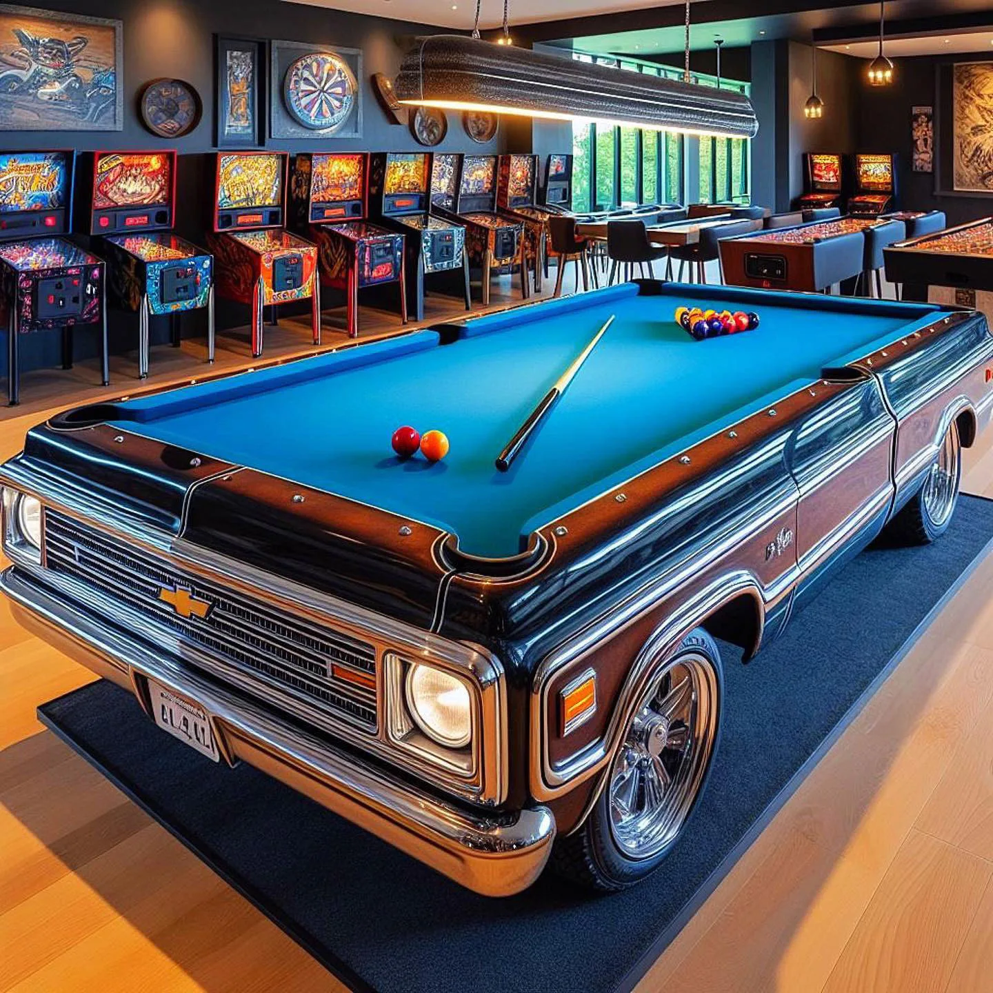 Fusion of passions in luxury pool table design