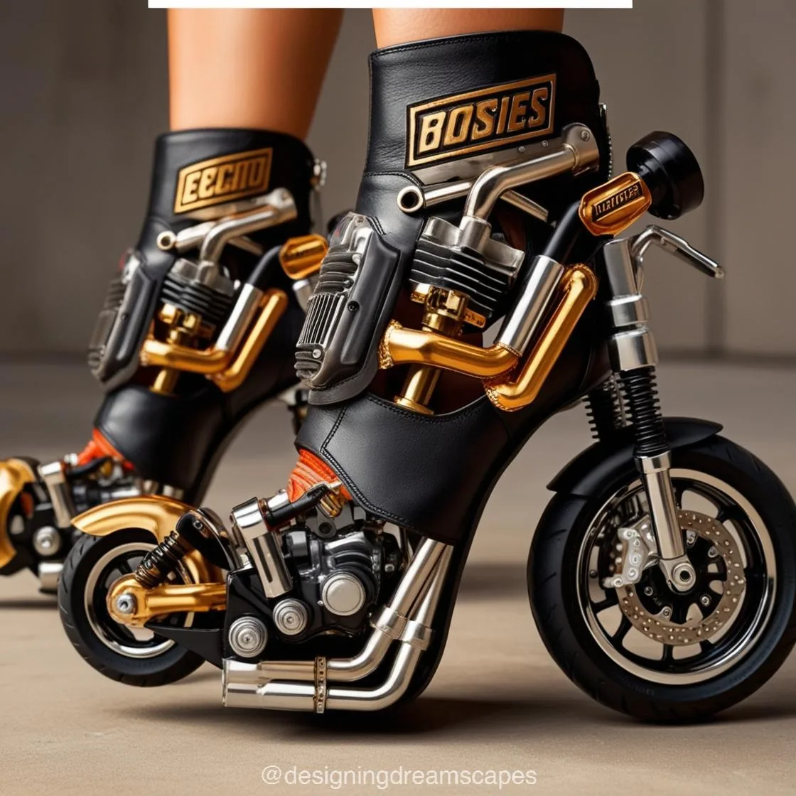 Harley Heels: The Fusion of Power and Style on the Open Road