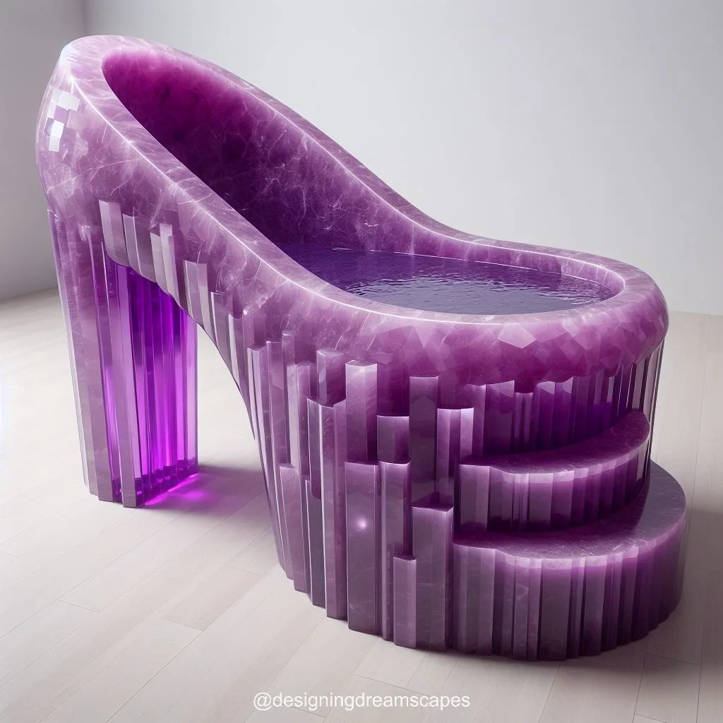 High Heel Crystal Bathtub: Luxurious Elegance for Your Bathroom