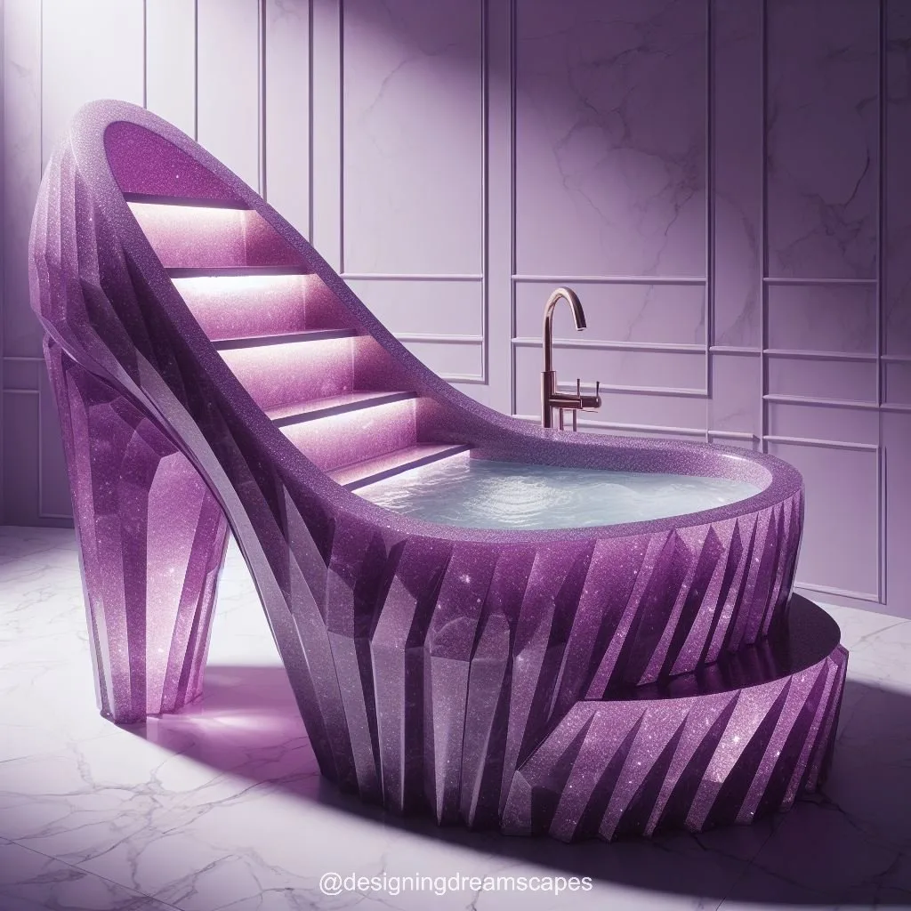 6. Alternatives to High Heel Crystal Bathtubs