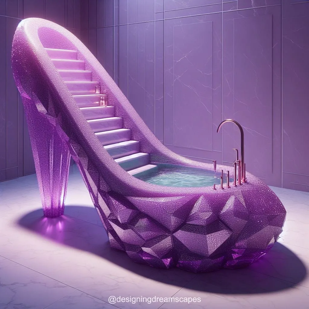 1. What is a High Heel Crystal Bathtub?