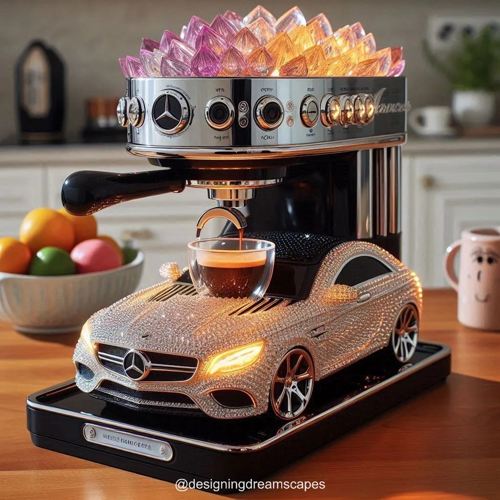 Brewing Perfection: How the Mercedes-Inspired Coffee Maker Elevates Your Morning Routine