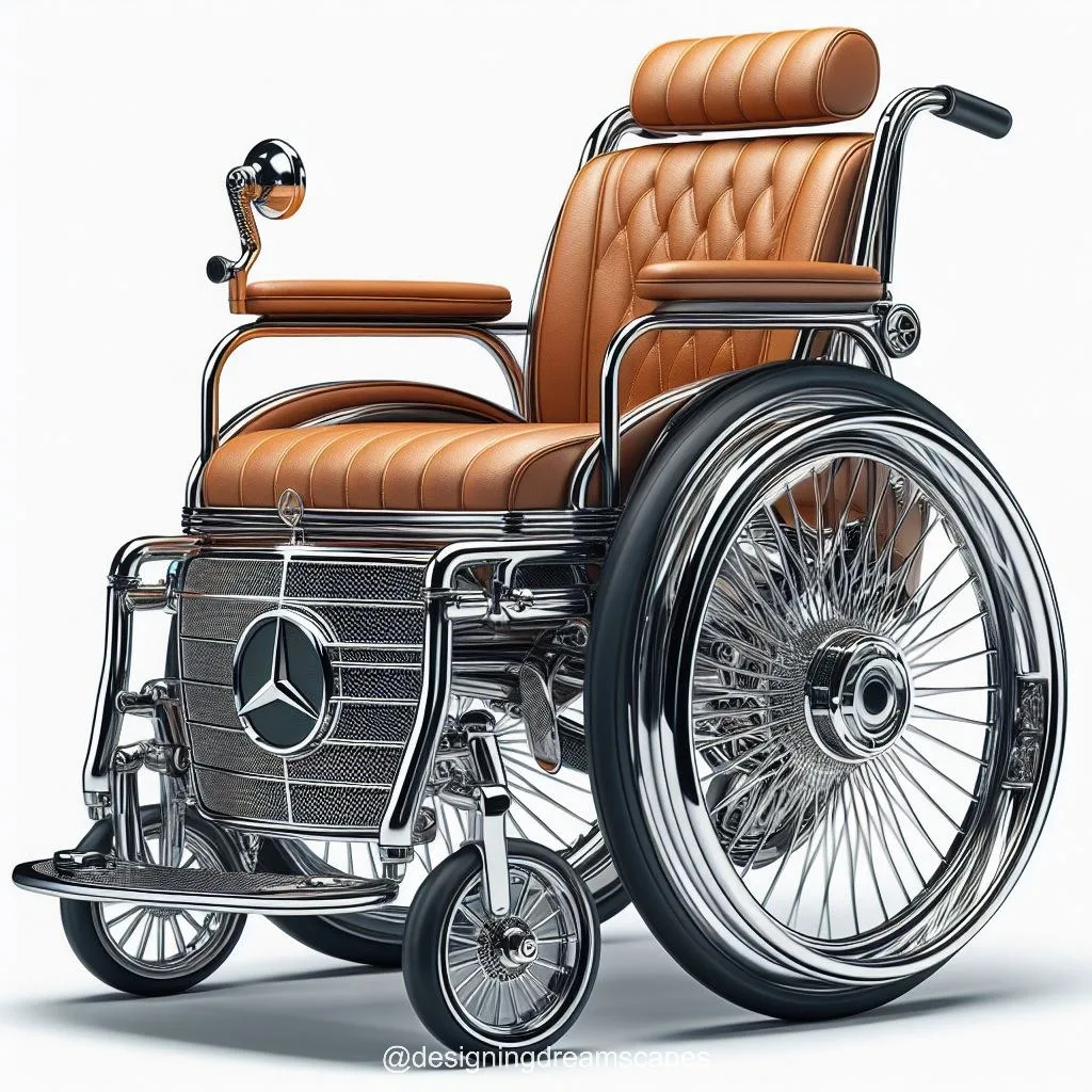 Mercedes-Inspired Wheelchair: Future of Mobility