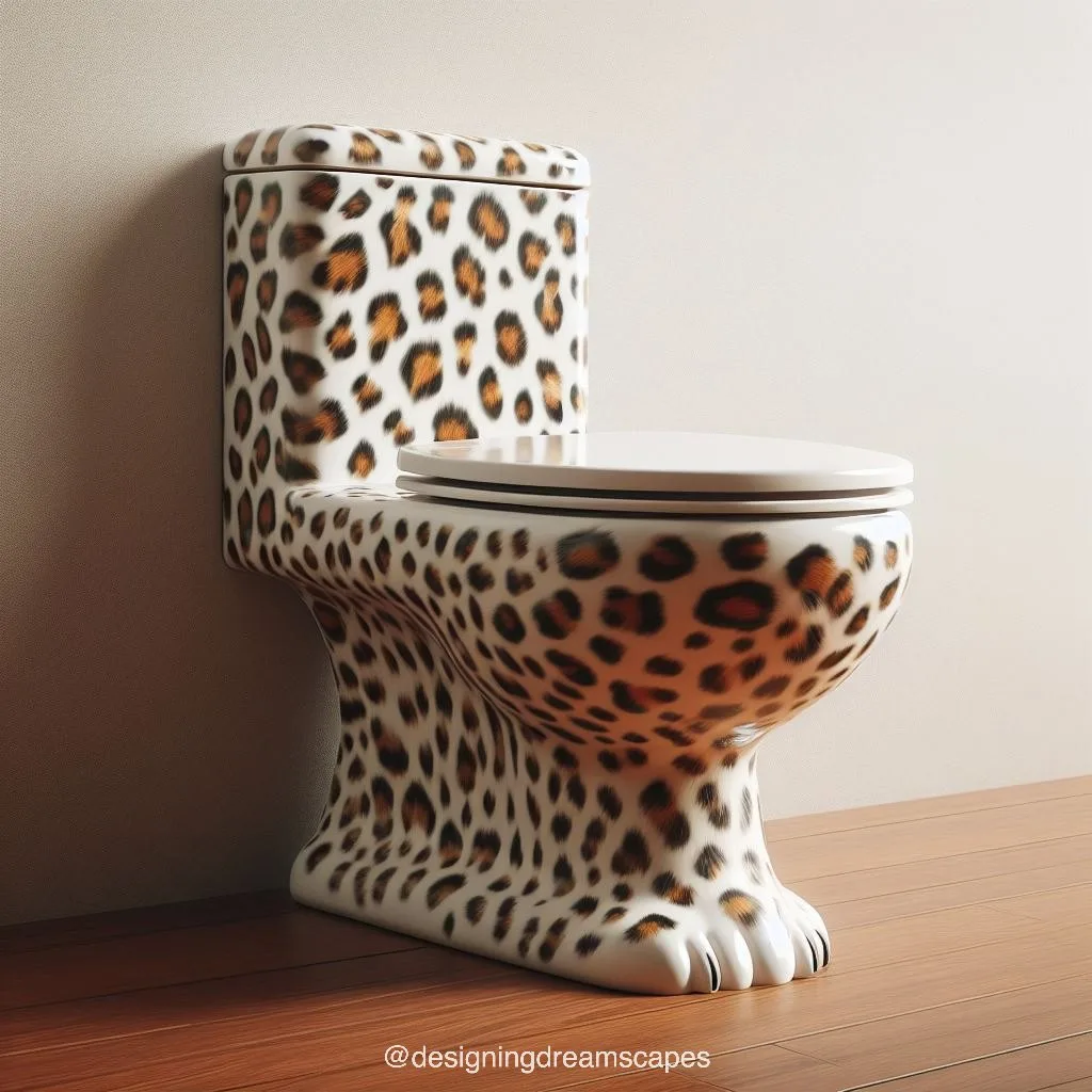 Experience Luxury in the Wild: Panther-Shaped Toilet Brings Elegance to Your Bathroom