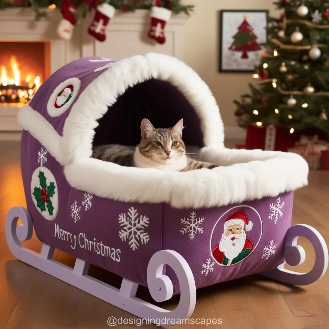 4. Comfort Meets Functionality: How Sleigh Cat Beds Satisfy Feline Instincts