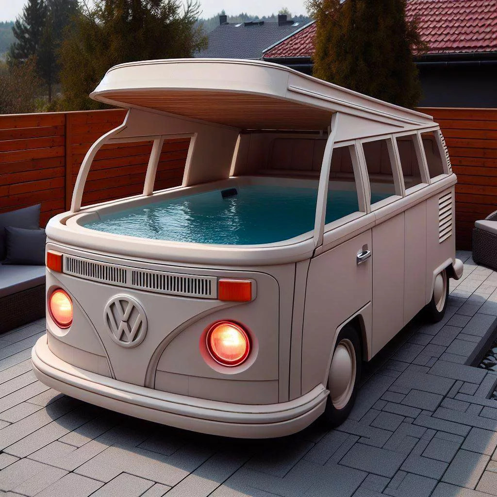 Where to Find or Purchase Volkswagen Bus Hot Tubs