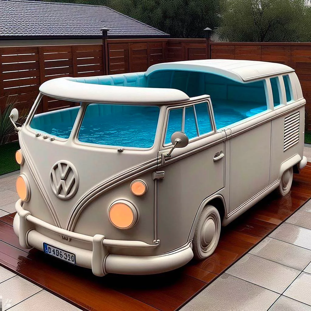 Where to Find or Purchase Volkswagen Bus Hot Tubs