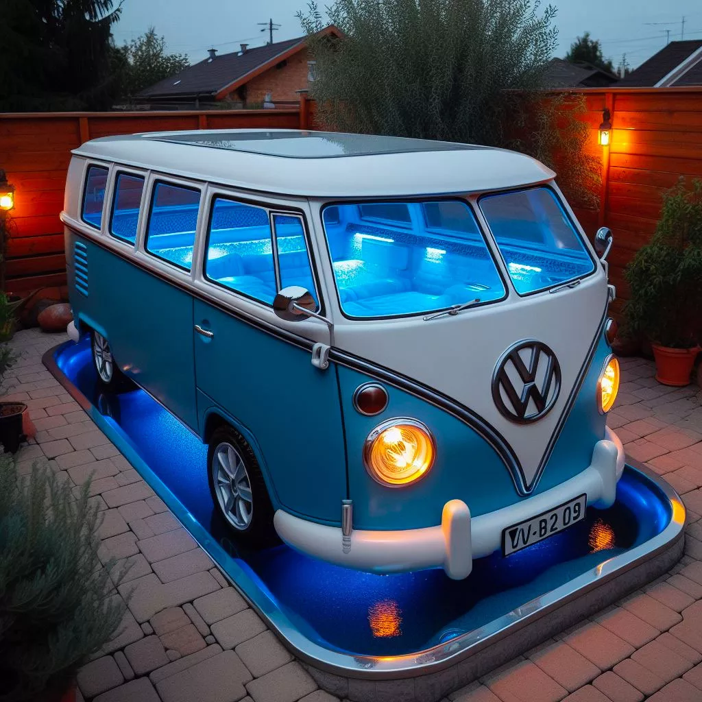 Appeal and Desirability of Owning a Volkswagen Bus Hot Tub