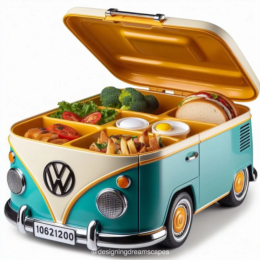 Revamp Lunch Breaks with VW Bus Inspired Lunch Boxes for Office Bliss