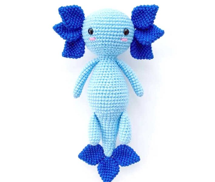 Amigurumi Axolotl Crochet Free Pattern