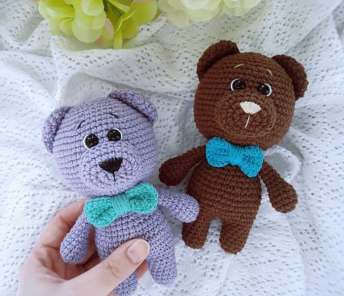 Amigurumi Teddy Bear Crochet Free Pattern