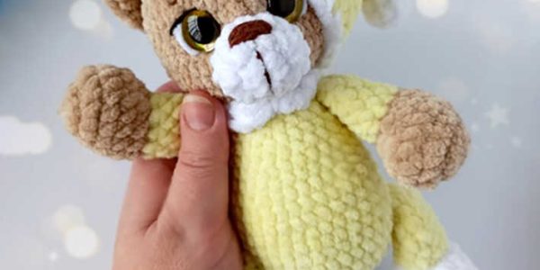 Crochet Plush Teddy Bear Amigurumi Free Pattern