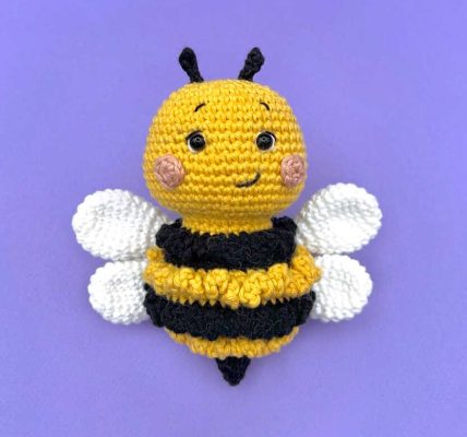 Crochet Bee Amigurumi Free Pattern