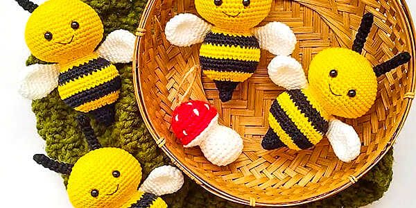 Amigurumi Bee Free Pattern