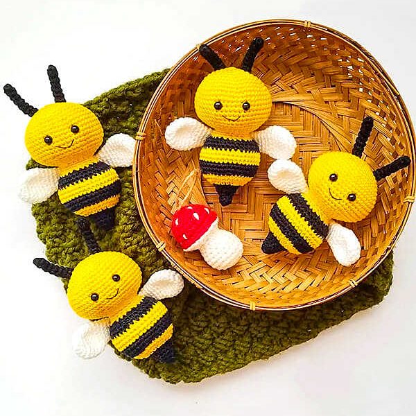 Amigurumi Bee Free Pattern