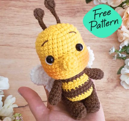 Cute Bee Amigurumi Free Pattern