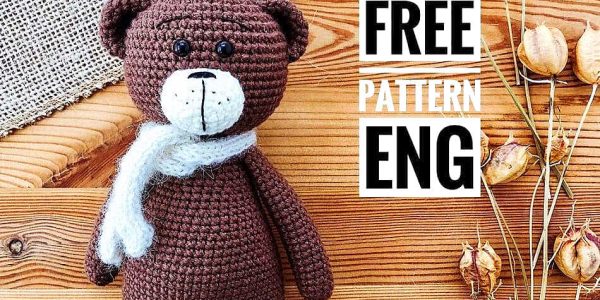 Amigurumi Free Bruno The Bear Pattern