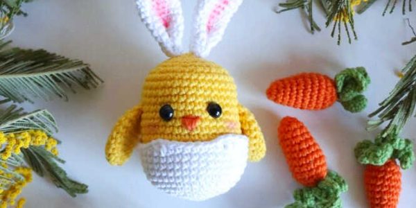 Amigurumi Easter Chick Crochet Free Pattern