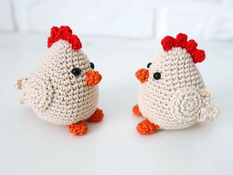 Amigurumi Cute Chicken Free Pattern