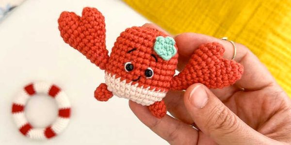 Amigurumi Cute Crab Free Pattern