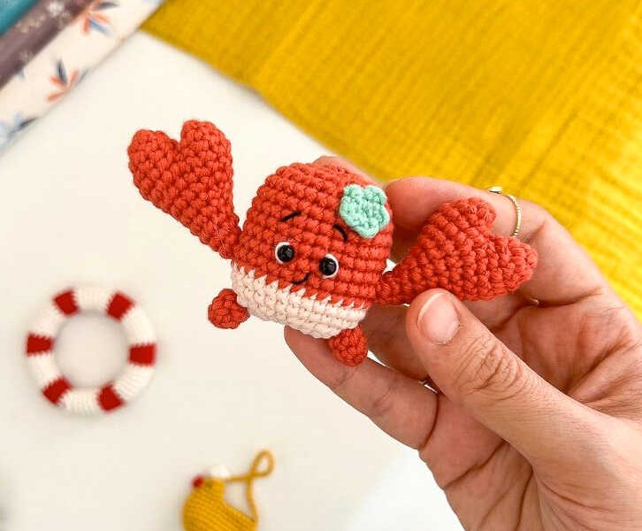 Amigurumi Cute Crab Free Pattern