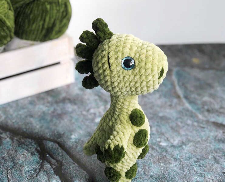 Amigurumi Dinosaur Crochet Free Pattern