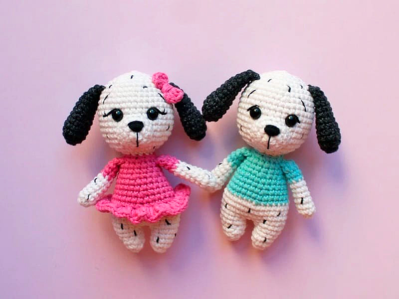 Amigurumi Cute Dog Free Pattern