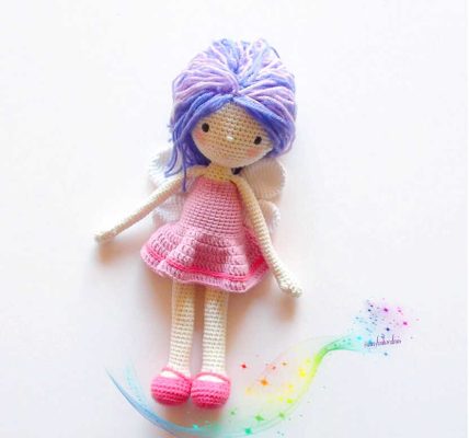 Fairy Crochet Doll Amigurumi Free Pattern