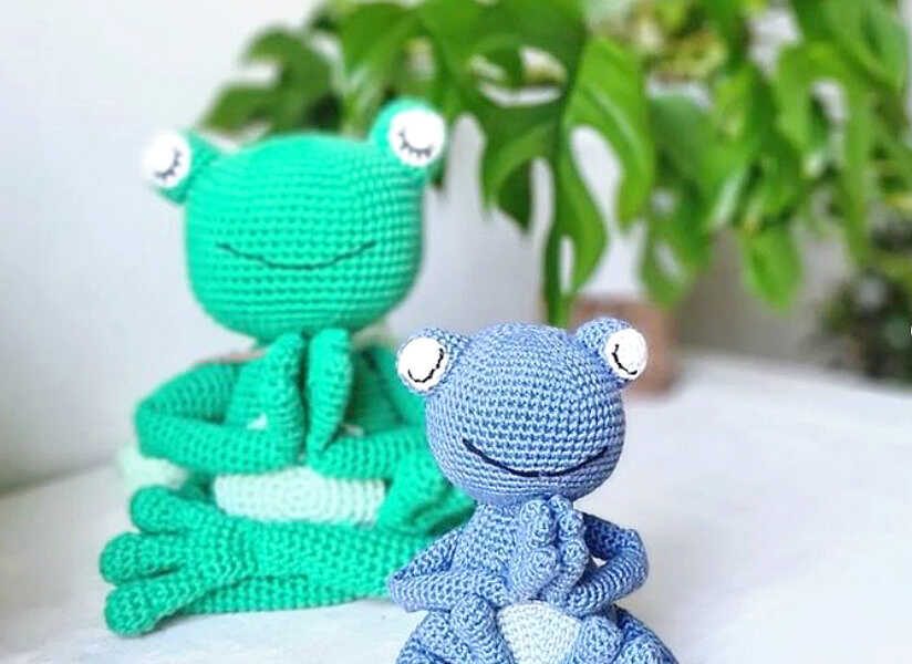 Crochet Frog Amigurumi Free Pattern