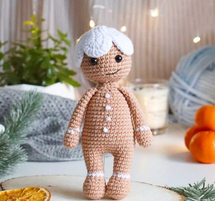 Amigurumi Gingerbread Man Crochet Free Pattern