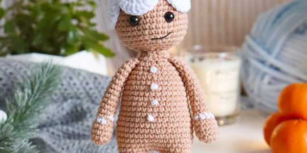 Amigurumi Gingerbread Man Crochet Free Pattern