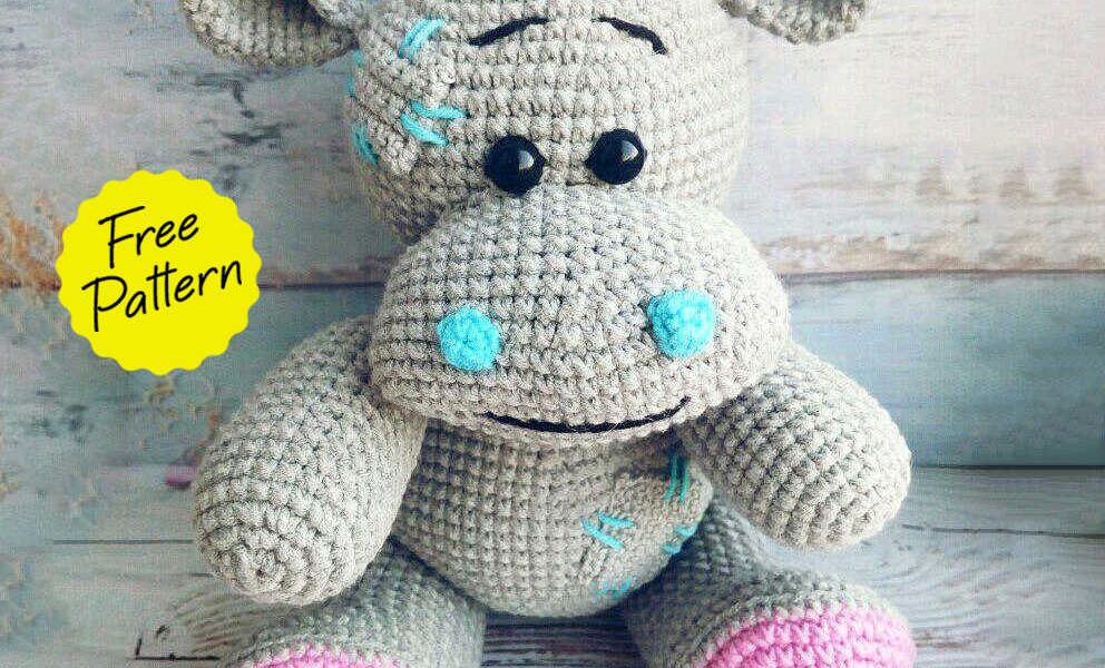 Amigurumi Hippo Free Pattern