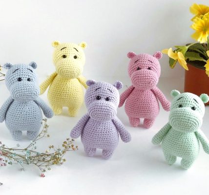 Amigurumi Hippo Crochet Free Pattern