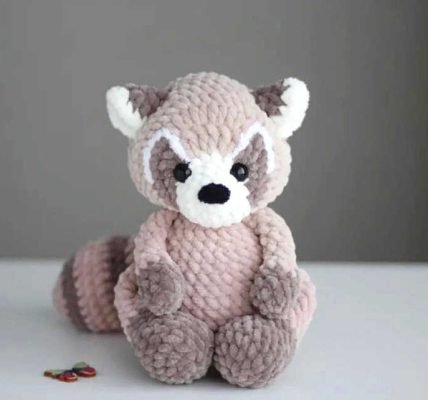 Amigurumi Cute Raccoon Free Pattern