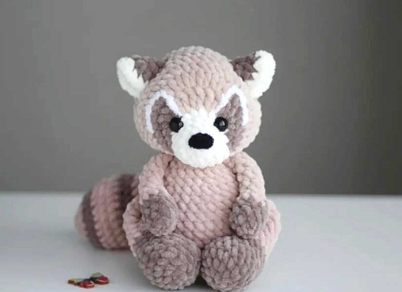 Amigurumi Cute Raccoon Free Pattern