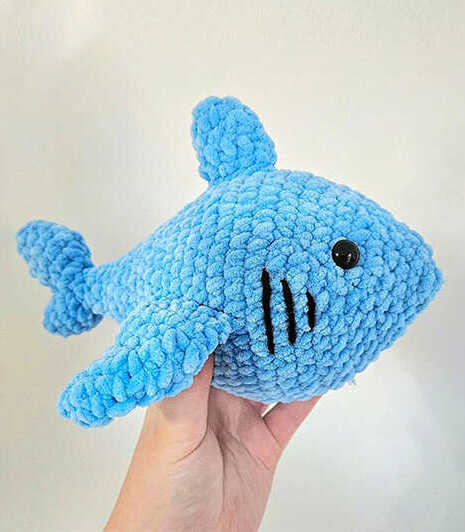 Amigurumi Shark Crochet Free Pattern