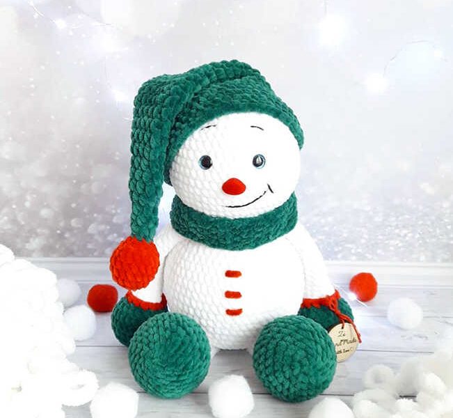 Amigurumi Snowman Crochet Free Pattern