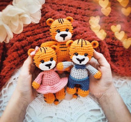 Amigurumi Tiger Crochet Free Pattern