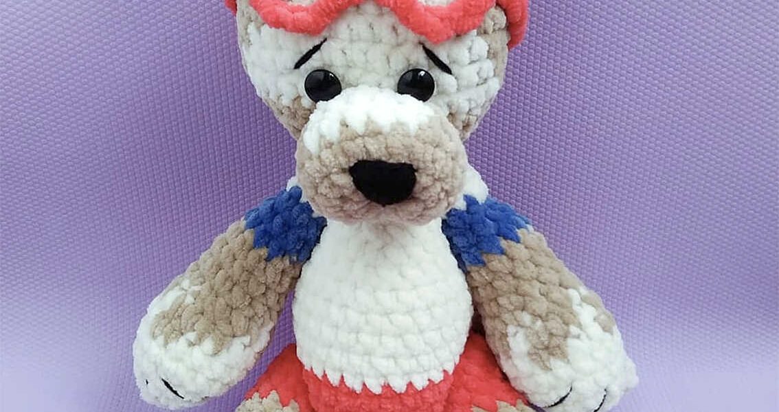 Amigurumi Cute Wolf Free Pattern