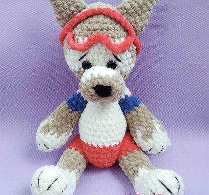 Amigurumi Cute Wolf Free Pattern