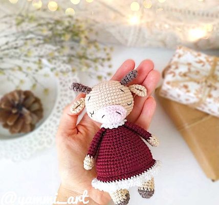 Amigurumi Cute Cow Free Pattern