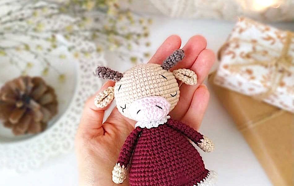 Amigurumi Cute Cow Free Pattern