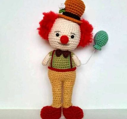 Amigurumi Clown Crochet Free Pattern